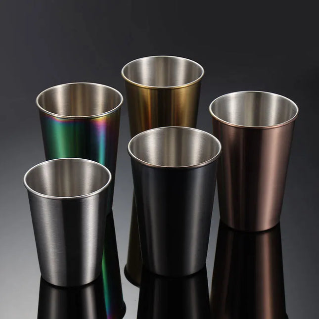 350/500ml Stainless Steel Travel Mug - Eco-Friendly Whisky Beer Cup