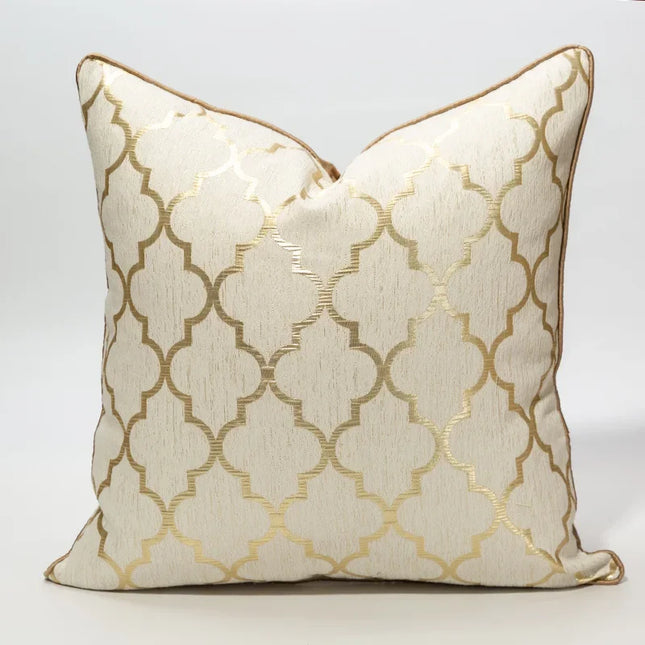 Anqianny Embroidered Cushion Cover - Luxury Sofa & Bed Pillow Cover