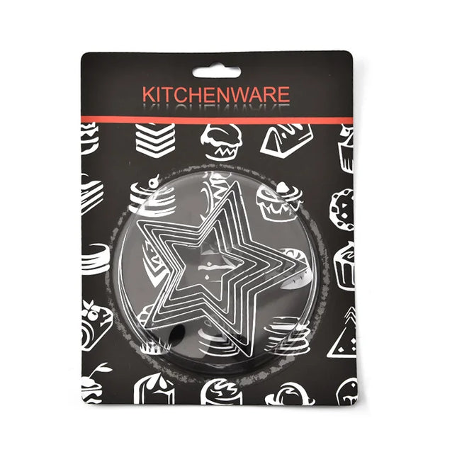 DIY Baking Tool Set - 12/6/5/4 Pcs Stainless Steel Biscuit Molds