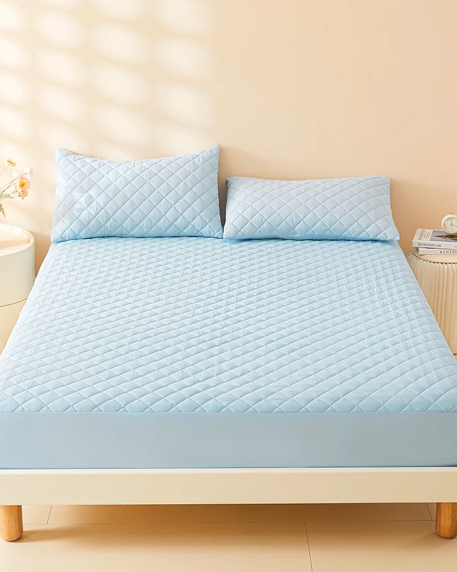 Anqianny 3D Air Fabric Waterproof Mattress Protector - Soft and Breathable