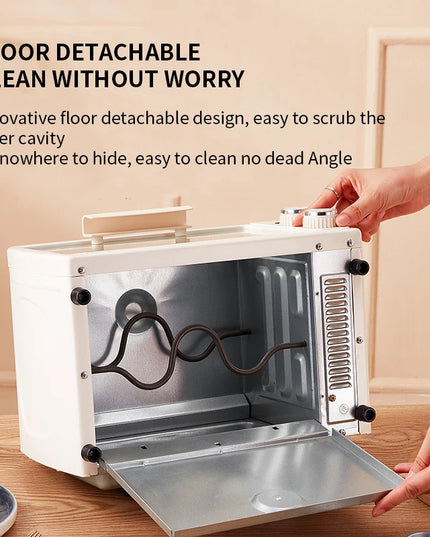 RoyalStar 16L Mini Electric Oven - Multi-Function with Timer Control