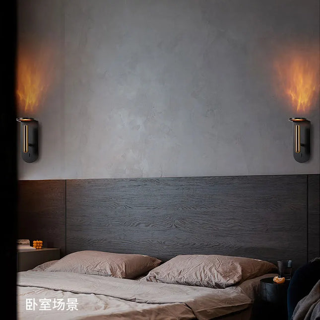 Modern Wall Mounted LED Lamp - Nordic Design for Bedroom & Hallway
