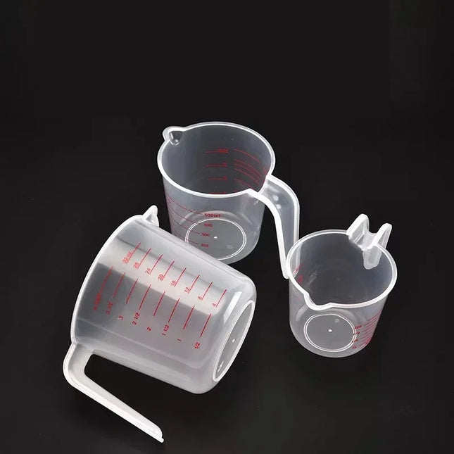 3pcs Baking Liquid Measuring Cups 250/500/1000ml