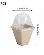 10PCS-6cm Quadrate