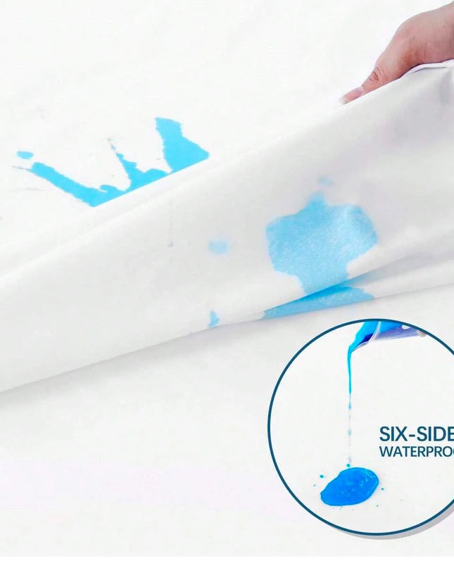 Waterproof Mattress Protector with Zipper - Soft & Noiseless Cover