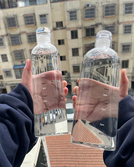 300-1000ml Glass Water Bottle Large Capacity