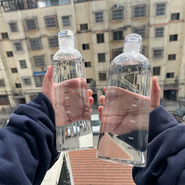 300-1000ml Glass Water Bottle Large Capacity