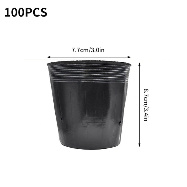 Disposable Garden Seedling Cups - Thickened Nursery Pots for Vegetables