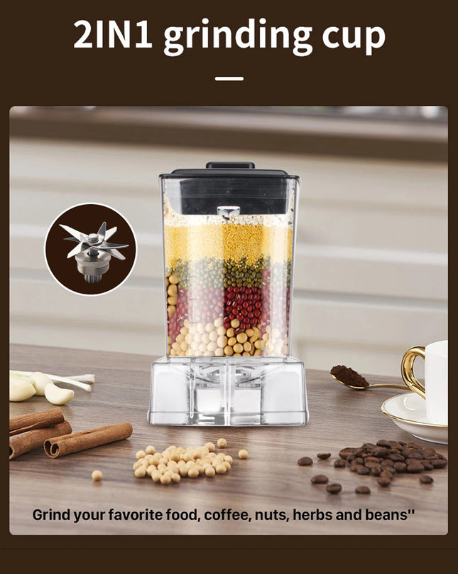 Sokany 2.5L Multifunctional Blender - High-Power 6000W Ice Crusher