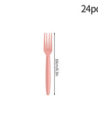 Pink fork