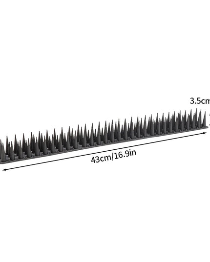 Plastic Anti-Bird Spikes Balcony Eaves Windowsills Bird Repellent Anti-Pigeon Anti-Cat Bird Repeller Thorn Boxed Package