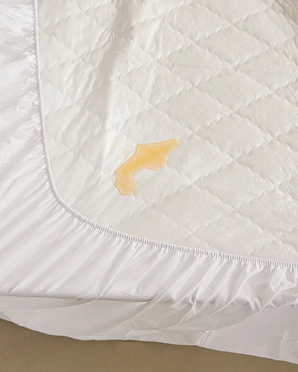 Anqianny Waterproof Mattress Protector - Soft Solid Color Bedding