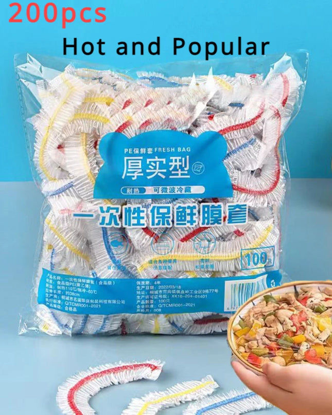 200pcs Disposable Food Packaging Bags
Fruit and Vegetable Preservation Bags
