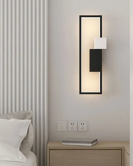 Modern Square Wall Lamp - Stylish Design for Bedroom & Living Room
