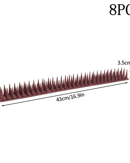 Plastic Anti-Bird Spikes Balcony Eaves Windowsills Bird Repellent Anti-Pigeon Anti-Cat Bird Repeller Thorn Boxed Package