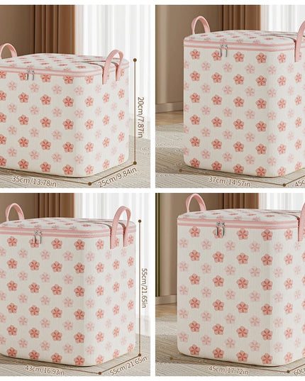 Large Capacity Quilt Storage Bag - Non-Woven Fabric Organizer for Home