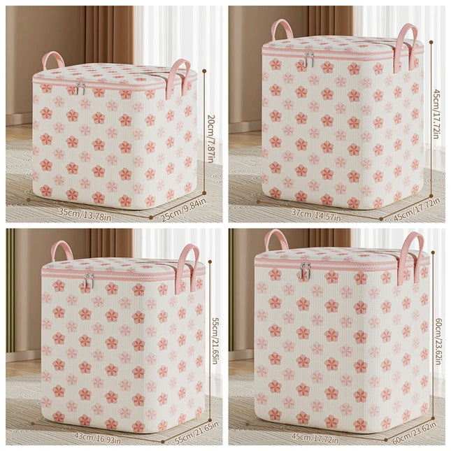 Large Capacity Quilt Storage Bag - Non-Woven Fabric Organizer for Home