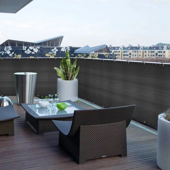 Sun Shade Net for Balcony Privacy - Outdoor Garden Shelter Screen