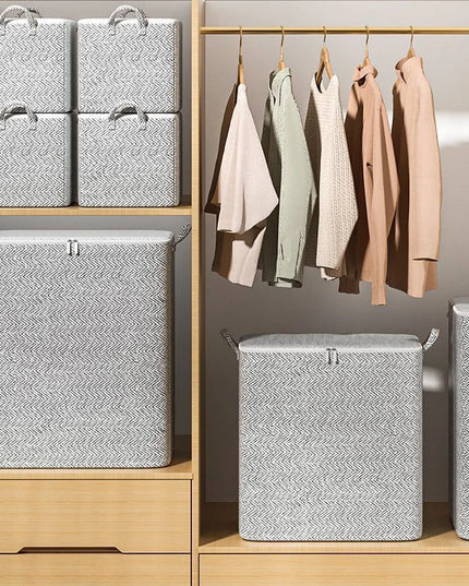 Quilt Clothes Storage Bag Waterproof Closet Wardrobe Organizer Large Capacity Clothes Organizer Foldable Dustproof Sorting Bags