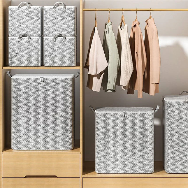 Quilt Clothes Storage Bag Waterproof Closet Wardrobe Organizer Large Capacity Clothes Organizer Foldable Dustproof Sorting Bags