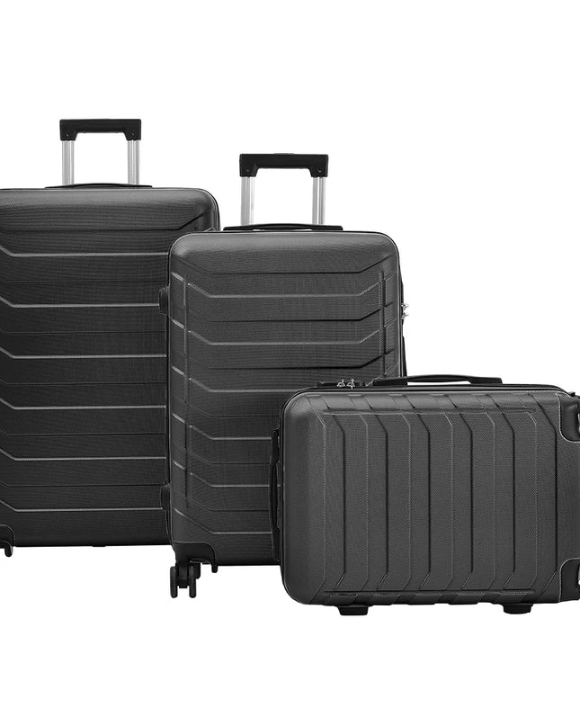 Modishion Lightweight Hardshell Luggage with Spinner Wheels - Stylish & Durable