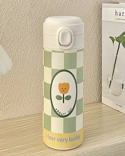 500ml Stainless Steel Thermal Bouncing Cover Bottle