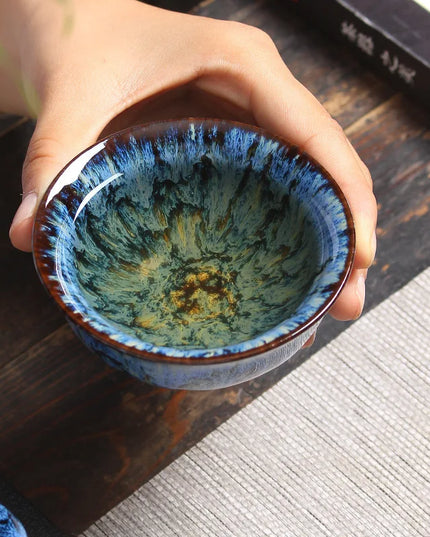 60ML Mini Tea Bowl Ceramic Gradient Color 
Espresso Coffee Cups