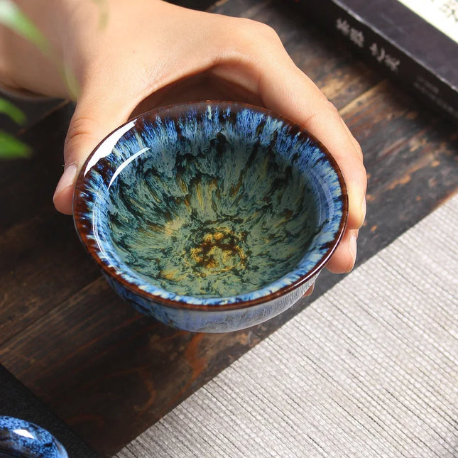 60ML Mini Tea Bowl Ceramic Gradient Color 
Espresso Coffee Cups
