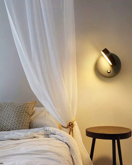 Modern Simple LED Wall Lamps - Rotatable Bedside Reading Light