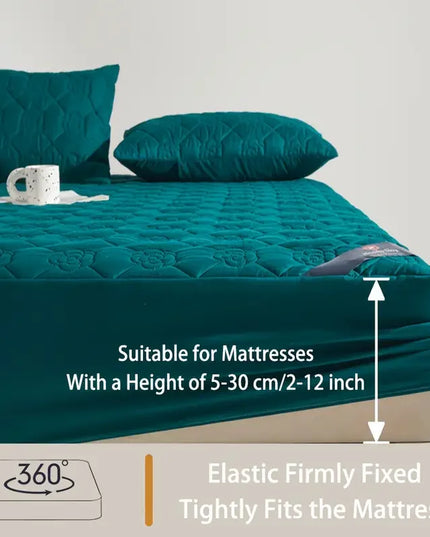 Anqianny Waterproof Mattress Protector - Soft Fitted Sheet for Beds