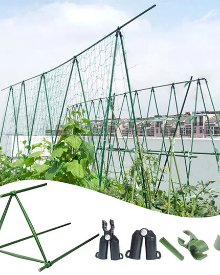 40cm Plant Stakes for Support - Garden Pillars for Climbing Vines & Tomatoes