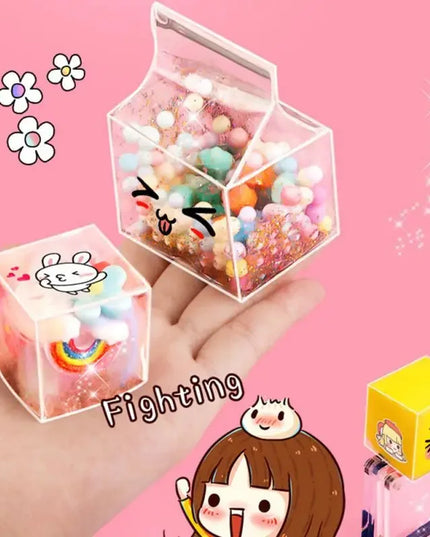 PET Nano Glue Double Sided Tape 
Blow Bubbles Full Set of Nano Tape
Bubble Blowing Decompression Toy Stickers