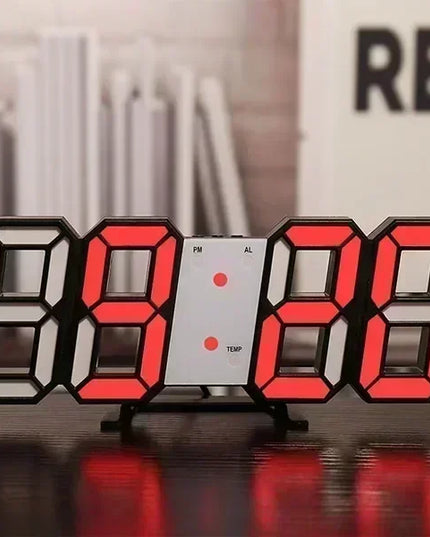 Led Digital Clock Modern Home Decoration Night Light Mode