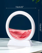 White frame-Red