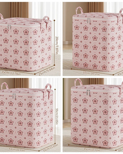 Large Capacity Quilt Storage Bag - Non-Woven Fabric Organizer for Home