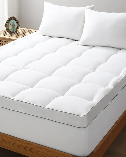 Anqianny Quilted Cooling Mattress Topper - Extra Thick & Soft Comfort