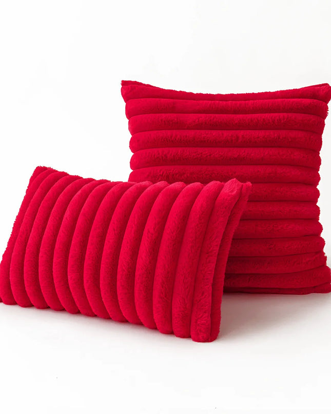 Anqianny Super Soft Plush Pillow Case - Winter Throw Cushion Cover