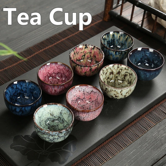 60ML Mini Tea Bowl Ceramic Gradient Color 
Espresso Coffee Cups