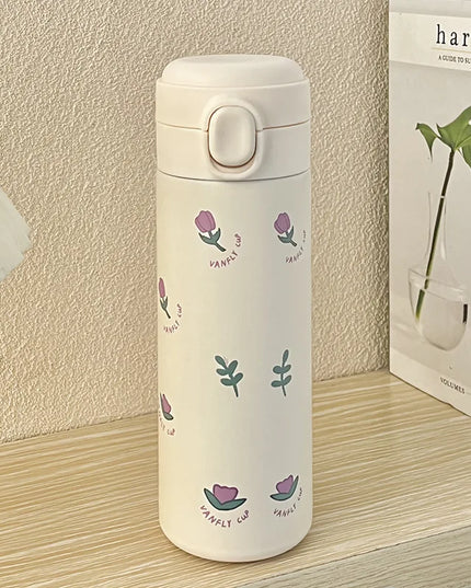 500ml Stainless Steel Thermal Bouncing Cover Bottle
