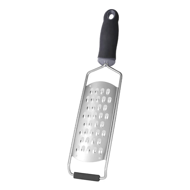 Multipurpose Cheese Slicer - Stainless Steel Kitchen Tool with Black Handle