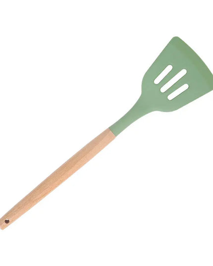 Eco-Friendly Silicone Kitchenware - Non-Stick Spatula & Utensils Set