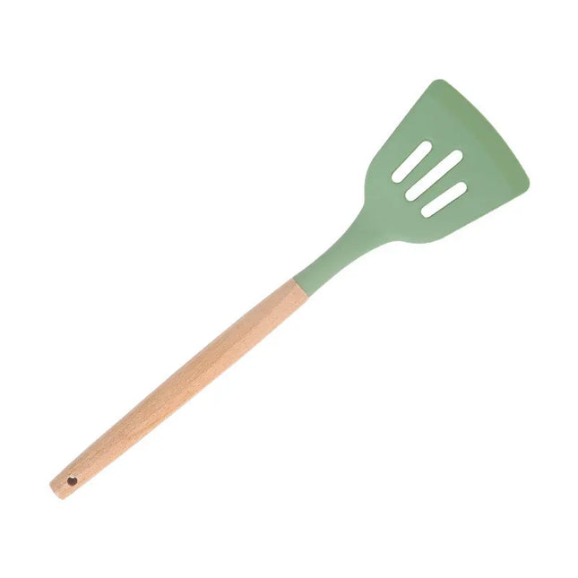 Eco-Friendly Silicone Kitchenware - Non-Stick Spatula & Utensils Set