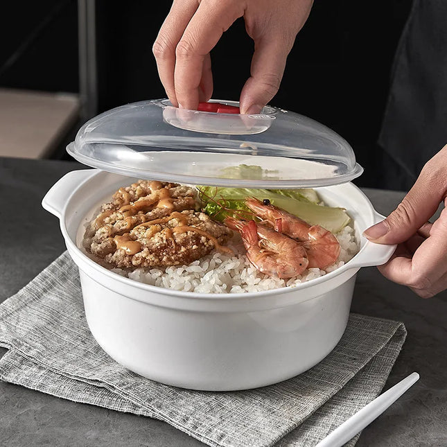 Microwave Oven Special Box 
Household Plastic with Lid