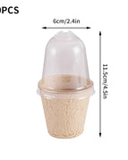 10PCS-6cm Round