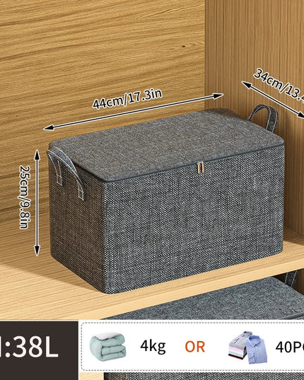 Quilt Clothes Storage Bag Waterproof Closet Wardrobe Organizer Large Capacity Clothes Organizer Foldable Dustproof Sorting Bags