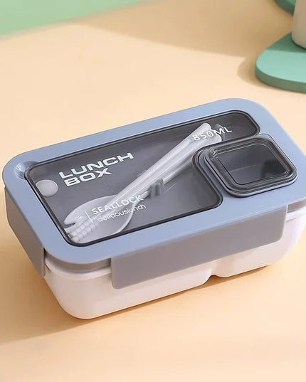 850ml/1100ml Lunch Box Microwave Portable Bento Boxes with Tableware for Kids