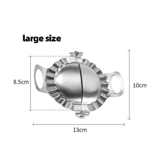 Manual Dumpling Maker - 304 Stainless Steel Jiaozi Device for Easy Cooking