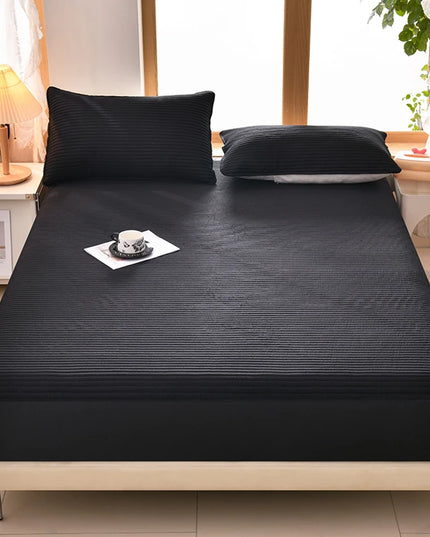 Anqianny 3-Layer Waterproof Mattress Cover - Soft Anti-Dust Mite Protection
