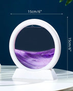 White frame-Purple