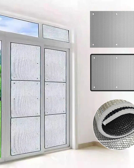 Classic Style Window Privacy Film - UV Insulation, Exterior Installation